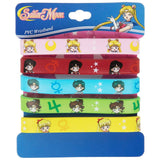 Sailor Moon PVC Wristband Set Of 5 - Shadow Anime