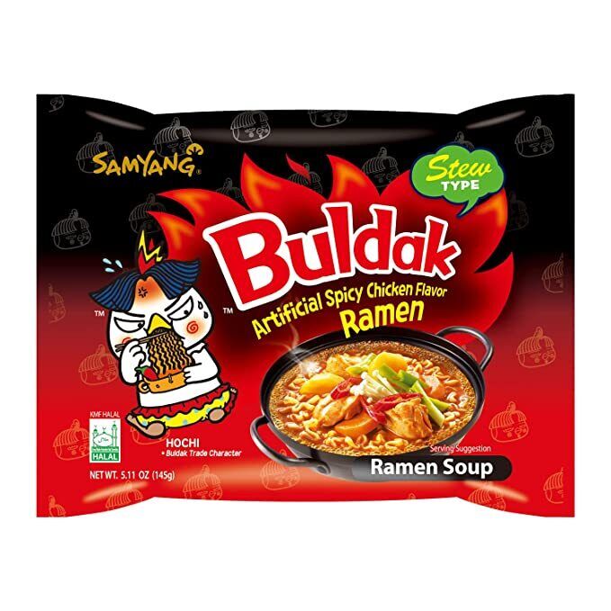 Samyang Stew Hot Chicken Flavor Korean Ramen Noodles - Shadow Anime