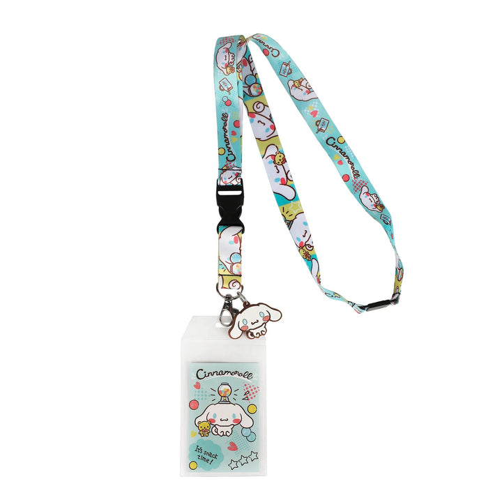 Sanrio Cinnamaroll Snack Time Lanyard With Charm - Shadow Anime