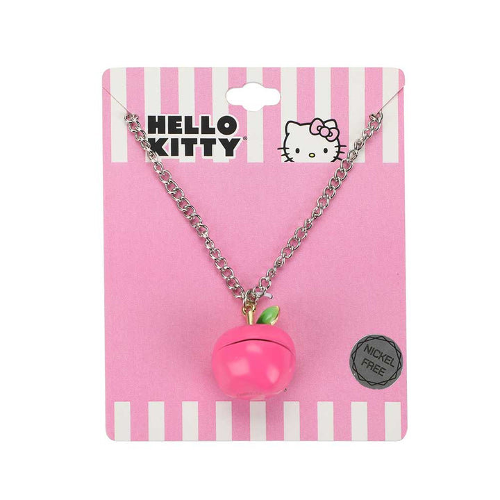 Sanrio Hello Kitty Apple Necklace With Character Charm - Shadow Anime