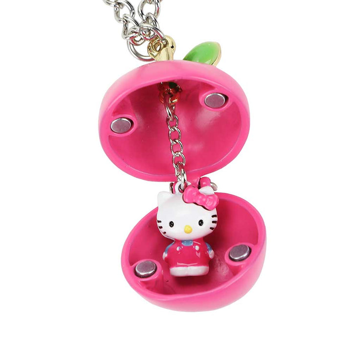 Sanrio Hello Kitty Apple Necklace With Character Charm - Shadow Anime