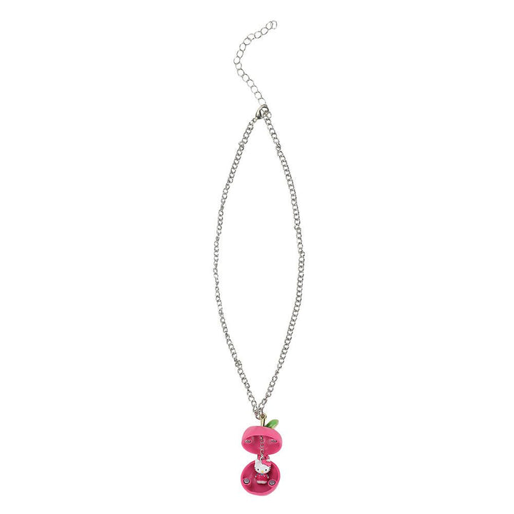Sanrio Hello Kitty Apple Necklace With Character Charm - Shadow Anime