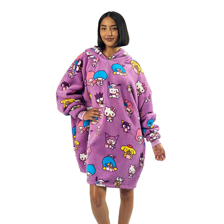 Sanrio Hello Kitty & Friends Oversized Hoodie Blanket - Shadow Anime
