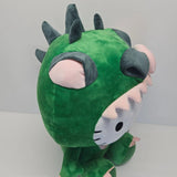 Sanrio Hello Kitty Green Dragon 18" Jumbo Plush Doll - Shadow Anime