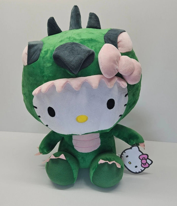 Sanrio Hello Kitty Green Dragon 18" Jumbo Plush Doll - Shadow Anime