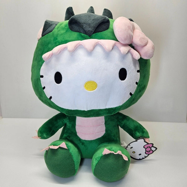 Sanrio Hello Kitty Green Dragon 18" Jumbo Plush Doll - Shadow Anime