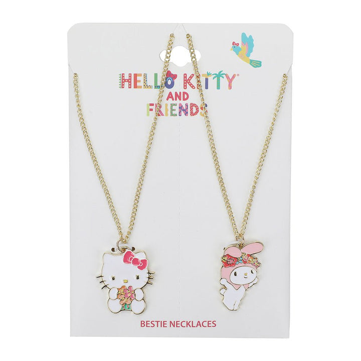 Sanrio Hello Kitty & My Melody Bestie Charm Necklaces - Shadow Anime