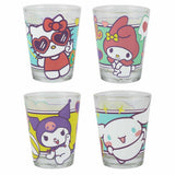 Sanrio Hello Kitty My Melody Kuromi & Cinnamoroll Shot Glass 4-Pack - Shadow Anime