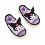 Sanrio Kuromi 3D Face Slippers - Shadow Anime
