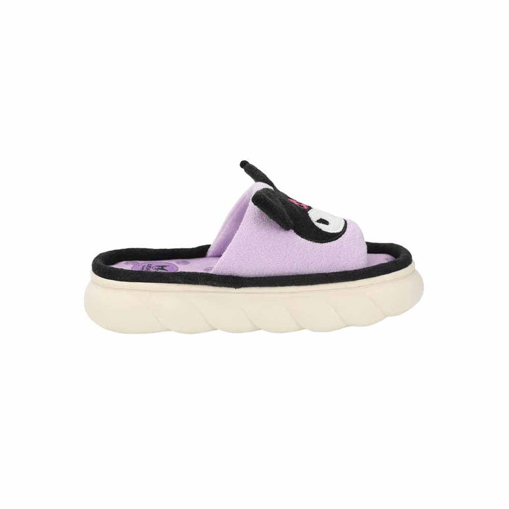 Sanrio Kuromi 3D Face Slippers - Shadow Anime