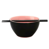 Sanrio Kuromi Ceramic Ramen Bowl With Chopsticks - Shadow Anime