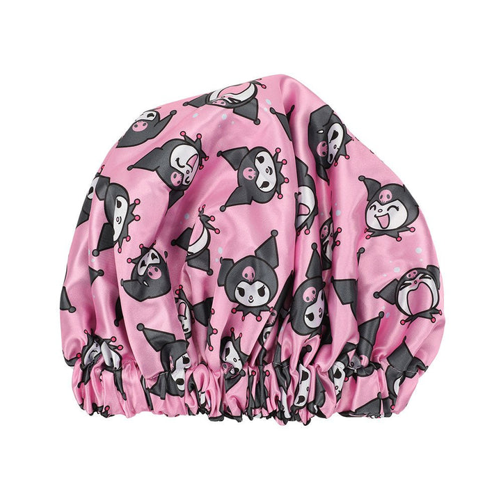 Sanrio Kuromi Character All-Over Print Reversible Sleep Bonnet - Shadow Anime
