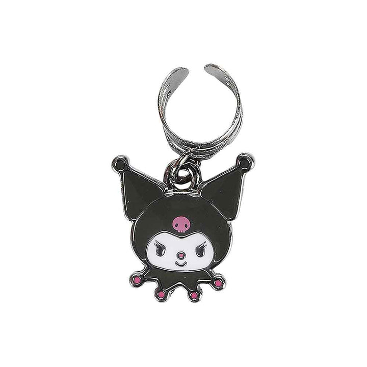 Sanrio Kuromi Character & Charms 5-Piece Earrings Set - Shadow Anime