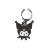Sanrio Kuromi Character & Charms 5-Piece Earrings Set - Shadow Anime