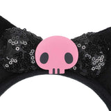 Sanrio Kuromi Cosplay Headband With Sequence Bow - Shadow Anime