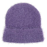 Sanrio Kuromi Fuzzy Purple Beanie Hat - Shadow Anime
