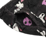 Sanrio Kuromi Plush Fleece Sleep Pants - Shadow Anime