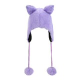 Sanrio Kuromi Plush Laplander Beanie Hat - Shadow Anime