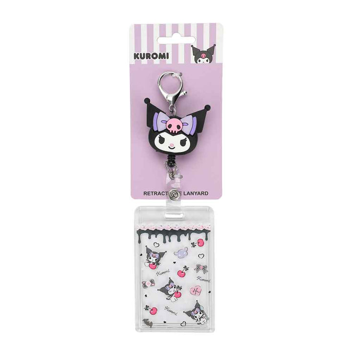 Sanrio Kuromi Retractable Lanyard - Shadow Anime