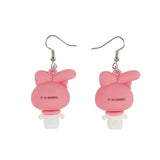 Sanrio My Melody Character Charm Earrings - Shadow Anime
