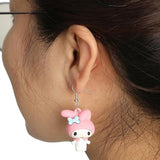 Sanrio My Melody Character Charm Earrings - Shadow Anime