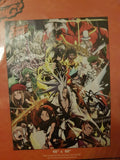 Shamen King Group Fleece Throw Blanket - Shadow Anime