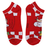 Sonic the Hedgehog Characters 5 Pack Ankle Socks - Shadow Anime