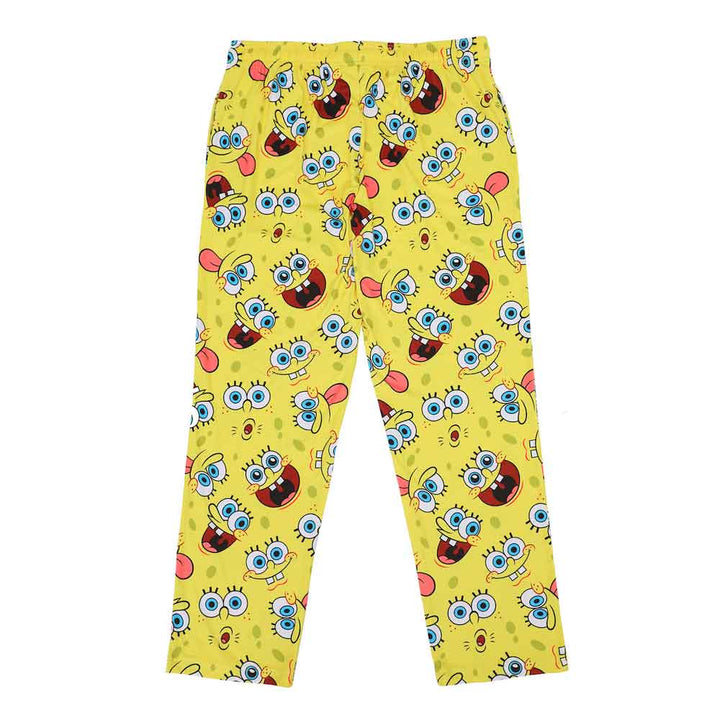 Spongebob Squarepants Pajama Pants with Drawstring & Pockets - Shadow Anime