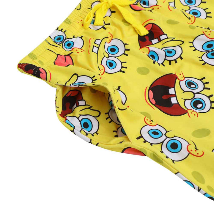 Spongebob Squarepants Pajama Pants with Drawstring & Pockets - Shadow Anime