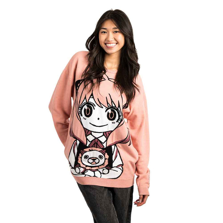 SPY X Family ANYA & Chimera Women's Oversized Sweater - Shadow Anime
