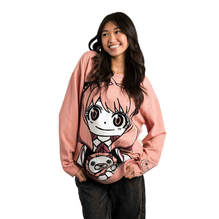 SPY X Family ANYA & Chimera Women's Oversized Sweater - Shadow Anime