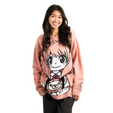 SPY X Family ANYA & Chimera Women's Oversized Sweater - Shadow Anime