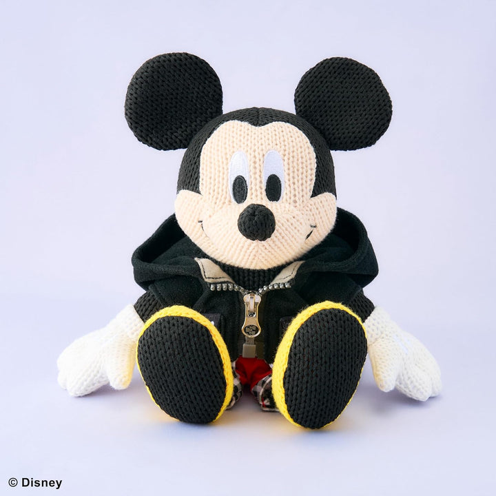 Square Enix Kingdom Hearts III: King Mickey Knitted Plush Doll - Shadow Anime