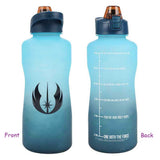Star Wars Jedi Order Melty Blue Motivational Water Bottle - Shadow Anime
