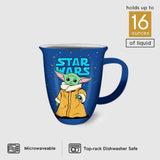 Star Wars The Mandalorian Grogu Blue Ceramic Mug 16 oz - Shadow Anime