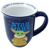 Star Wars The Mandalorian Grogu Blue Ceramic Mug 16 oz - Shadow Anime