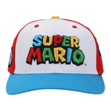 Super Mario Bros Power-Ups & Creatures Snapback Hat - Shadow Anime