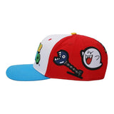 Super Mario Bros Power-Ups & Creatures Snapback Hat - Shadow Anime