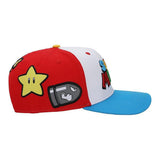Super Mario Bros Power-Ups & Creatures Snapback Hat - Shadow Anime