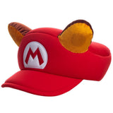Super Mario Bros Raccoon Mario Cosplay Hat - Shadow Anime