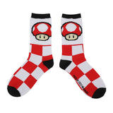 Super Mario Icons Women's 5 Pack Crew Socks - Shadow Anime