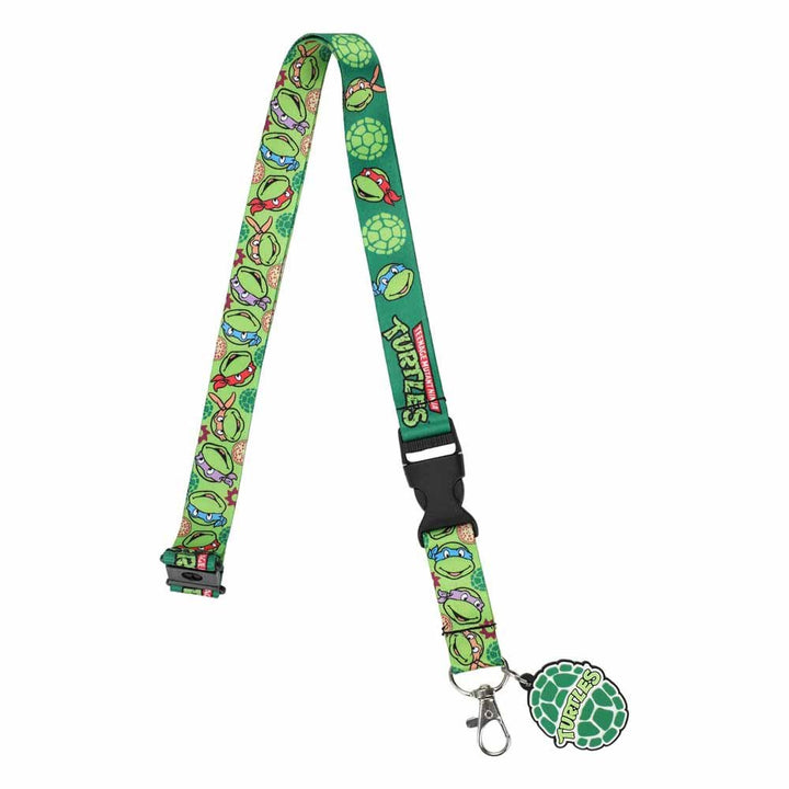 Teenage Mutant Ninja Turtles Lanyard With Shell Charm - Shadow Anime