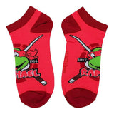 Teenage Mutant Ninja Turtles Retro Ankle Socks 5-Pack Set - Shadow Anime