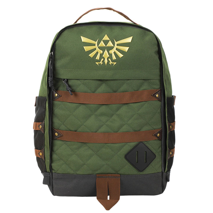The Legend Of Zelda Hyrule Crest Built Up Backpack - Shadow Anime