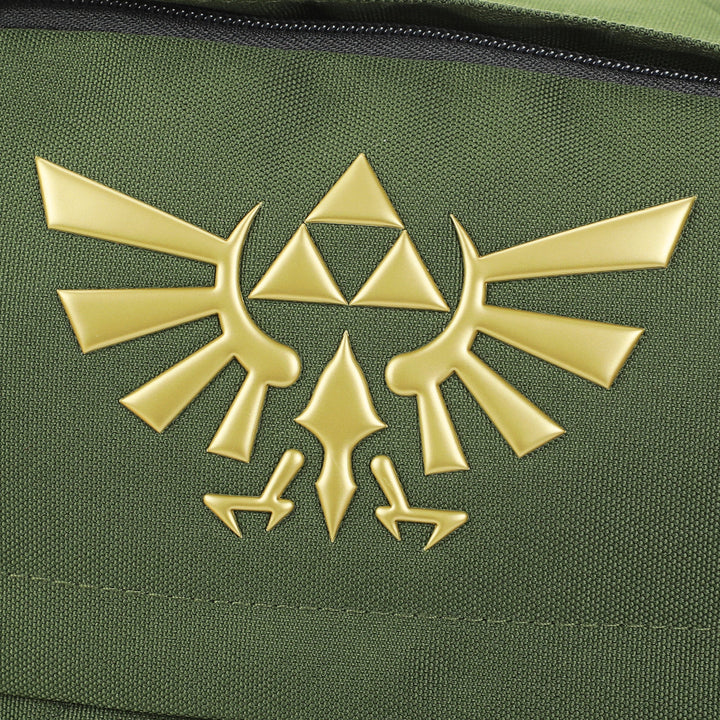 The Legend Of Zelda Hyrule Crest Built Up Backpack - Shadow Anime