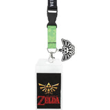 The Legend of Zelda Lanyard With Goddess Crest Charm - Shadow Anime