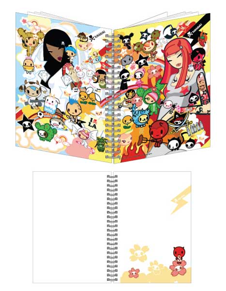 Tokidoki Heaven VS Hell Hardcover Notebook Journal - Shadow Anime