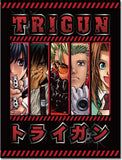 Trigun Group Key Art Throw Blanket - Shadow Anime