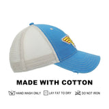 Wonder Woman Classic Logo Distressed Fabric Snapback Hat - Shadow Anime