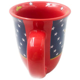 Wonder Woman Logo Red Wide Rim Mug 16 oz - Shadow Anime